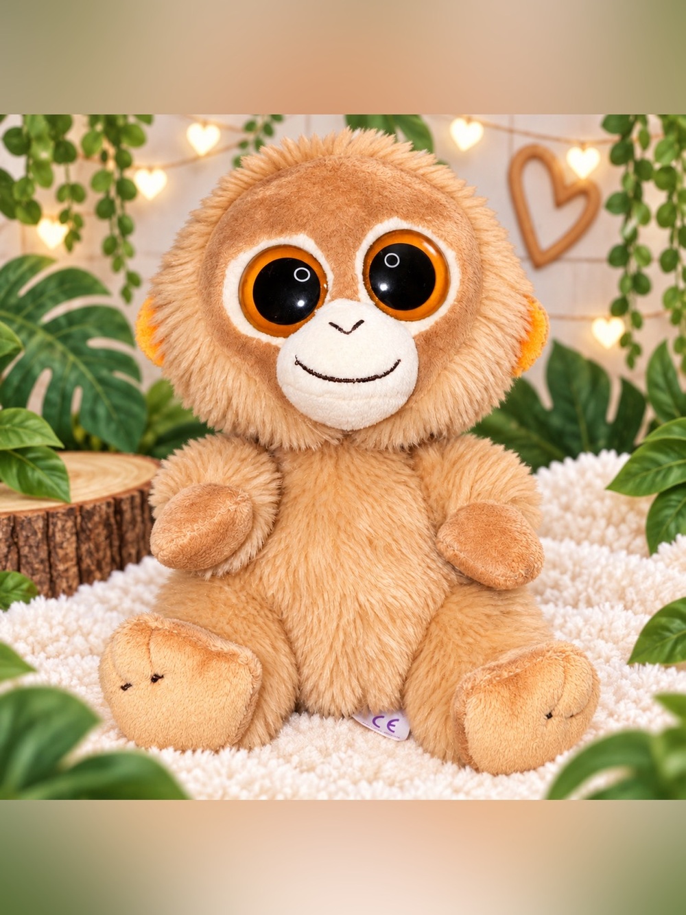 Ty Beanie Boo Tangerine the Monkey Plush - Picture 1 of 3